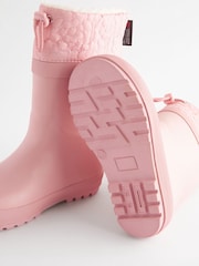 Pink Cuff Wellies - Image 5 of 5