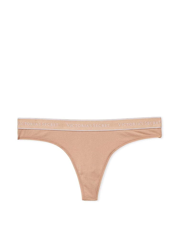 Victoria's Secret Praline Nude Thong Knickers - Image 3 of 3