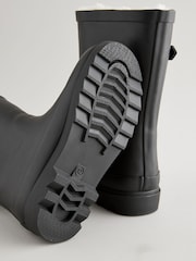 Black Warm Lined Buckle Wellies - Image 3 of 5