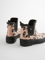 Animal Print Chelsea Wellies - Image 3 of 5