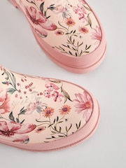 Pink Floral Buckle Wellies - Image 5 of 5