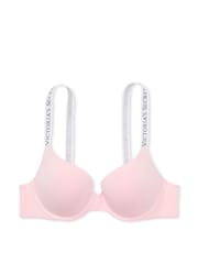 Victoria's Secret Pretty Blossom Pink and White Full Cup Push Up Bra - Image 3 of 3