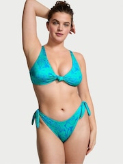 Victoria's Secret Blue Shells Padded Swim Bikini Top - Image 1 of 3
