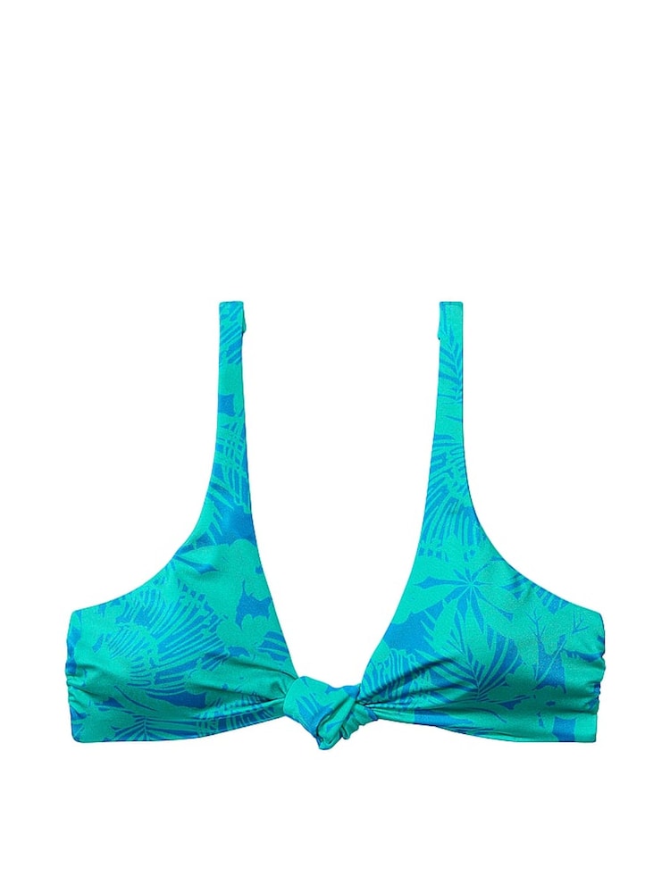 Victoria's Secret Blue Shells Padded Swim Bikini Top - Image 3 of 3