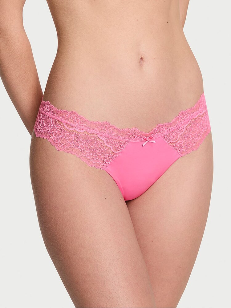 Victoria's Secret Tickled Pink Thong Knickers - Image 1 of 3