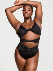 Victoria's Secret Nero Black Knotted Swimsuit - Image 1 of 3