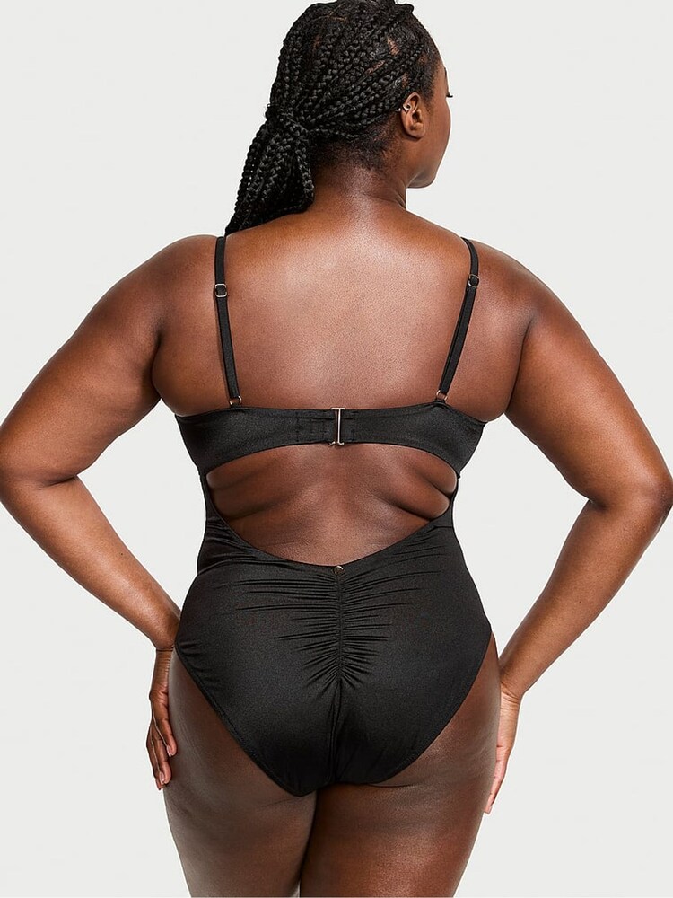Victoria's Secret Nero Black Knotted Swimsuit - Image 2 of 3