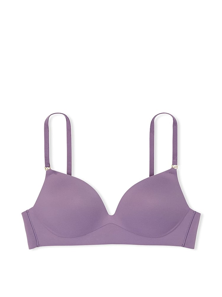Victoria's Secret Frozen Plum Purple Non Wired Push Up Bra - Image 4 of 4