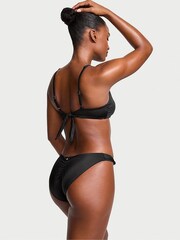 Victoria's Secret Nero Black High Leg Swim Bikini Bottom - Image 2 of 3