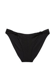 Victoria's Secret Nero Black High Leg Swim Bikini Bottom - Image 3 of 3