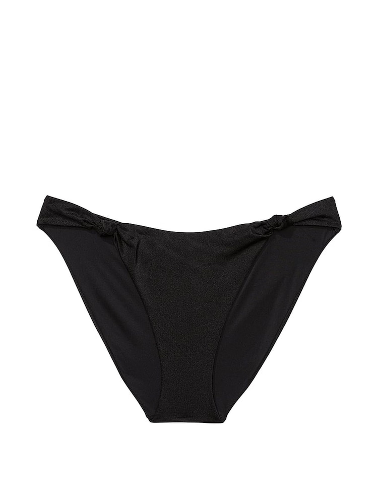 Victoria's Secret Nero Black High Leg Swim Bikini Bottom - Image 3 of 3