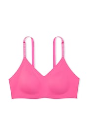 Victoria's Secret Hollywood Pink Silicone Lightly Lined Lounge Bralette - Image 3 of 3