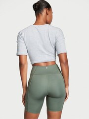 Victoria's Secret Faded Sage Green VS Essential Pocket Bike Short - Image 2 of 3
