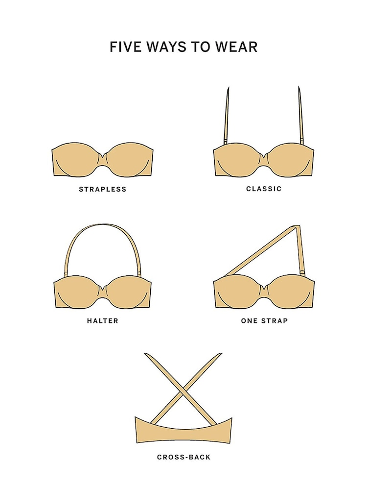 Victoria's Secret Praline Nude Strapless Bra - Image 4 of 4