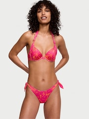 Victoria's Secret Pink Shells Halter Swim Bikini Top - Image 1 of 3