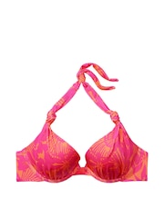 Victoria's Secret Pink Shells Halter Swim Bikini Top - Image 3 of 3