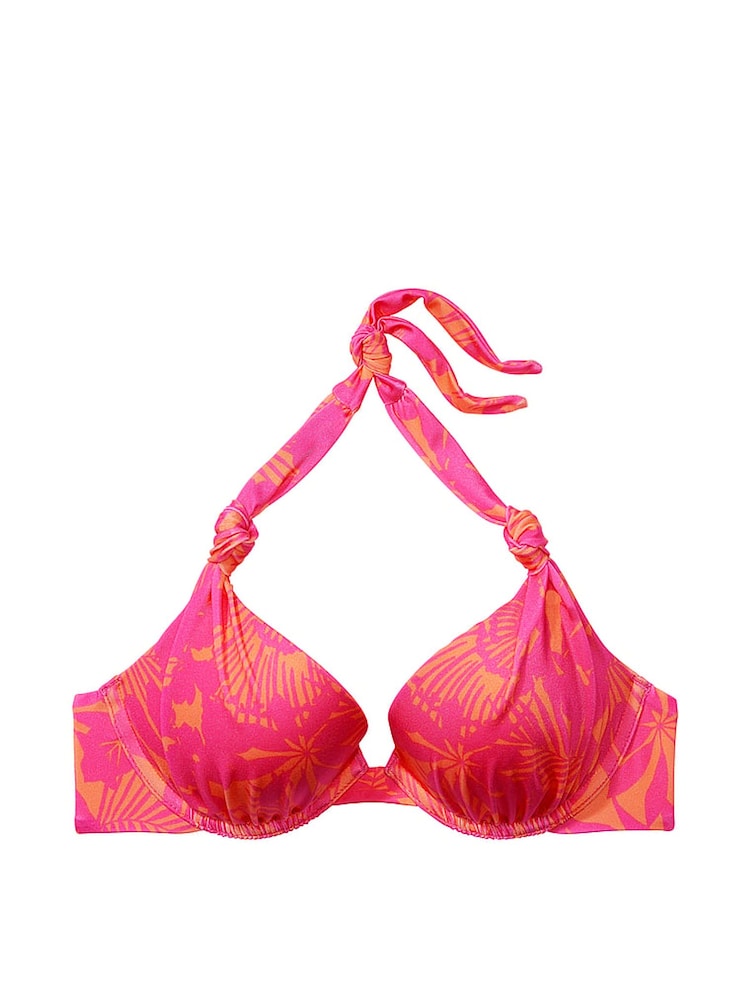 Victoria's Secret Pink Shells Halter Swim Bikini Top - Image 3 of 3