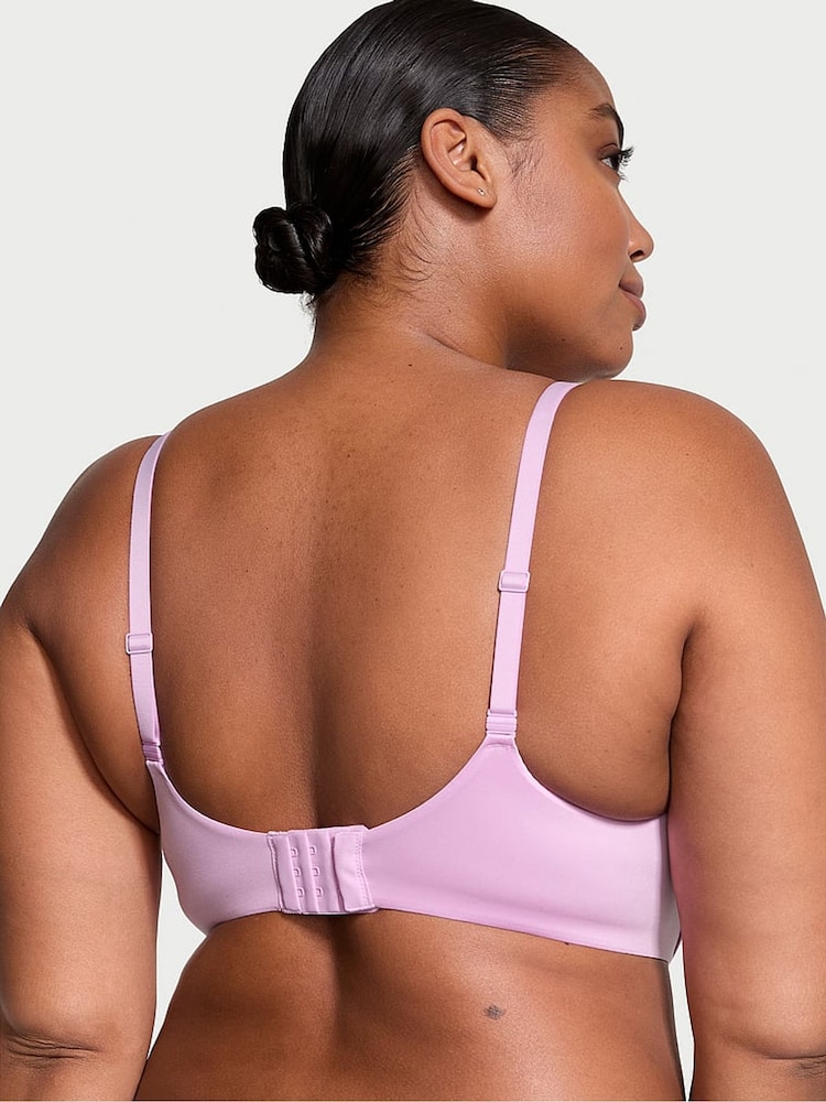 Victoria's Secret Violet Sugar Purple Vintage Lace Trim Full Cup Bra - Image 2 of 3 Victoria's Secret Violet Sugar Purple Vintage Lace Trim Full Cup Bra - Image 2 of 3