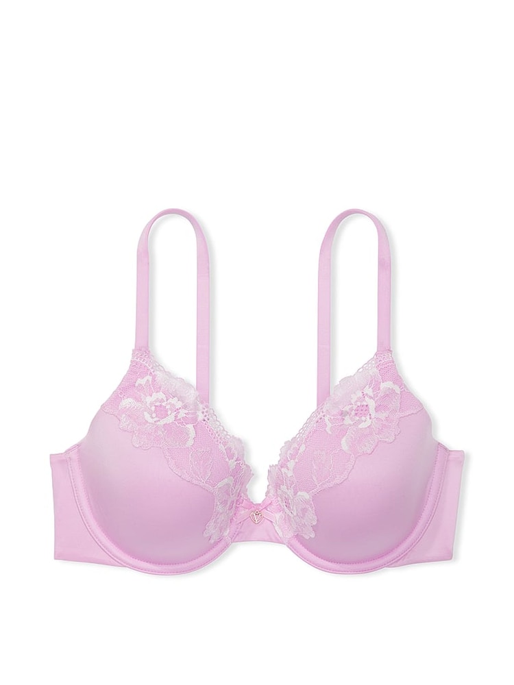Victoria's Secret Violet Sugar Purple Vintage Lace Trim Full Cup Bra - Image 3 of 3 Victoria's Secret Violet Sugar Purple Vintage Lace Trim Full Cup Bra - Image 3 of 3