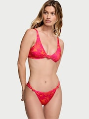 Victoria's Secret Pink Shells Padded Swim Bikini Top - Image 1 of 3