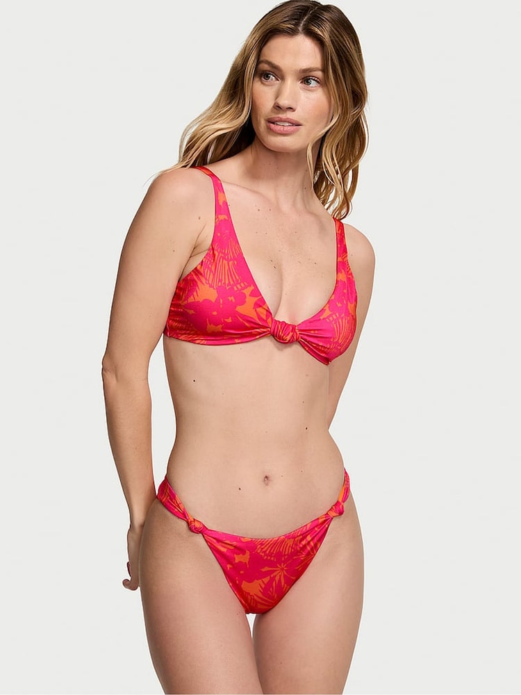 Victoria's Secret Pink Shells Padded Swim Bikini Top - Image 1 of 3