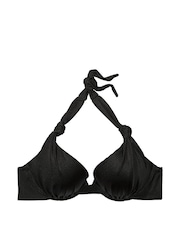 Victoria's Secret Nero Black Halter Swim Bikini Top - Image 3 of 3