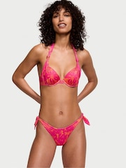 Victoria's Secret Pink Shells Tie Side High Leg Swim Bikini Bottom - Image 1 of 3