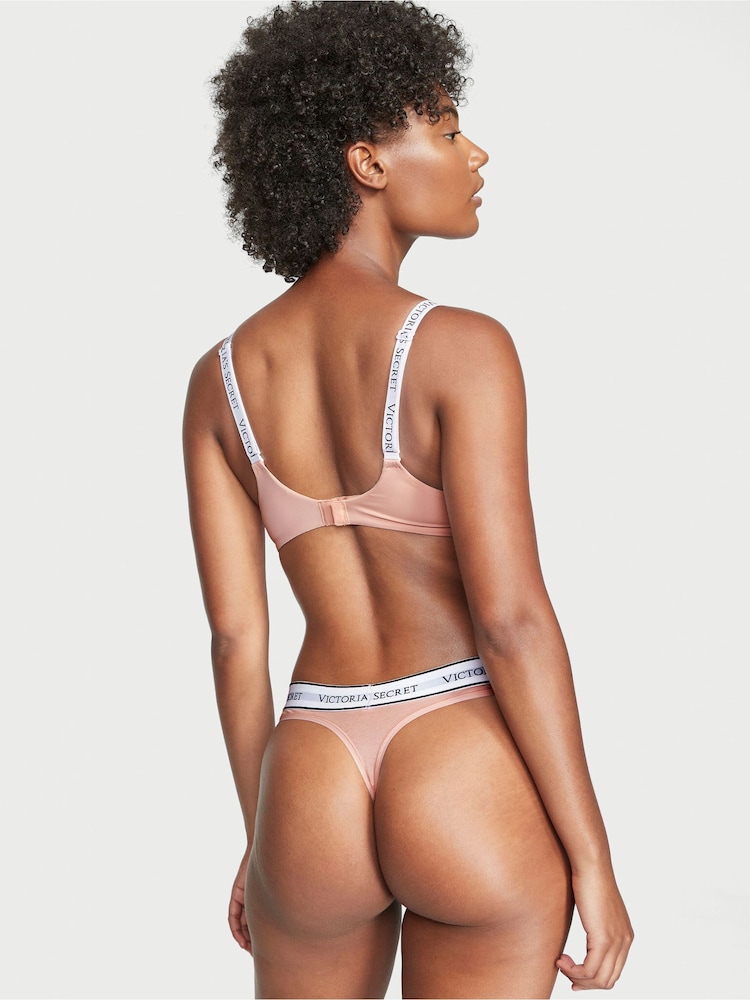 Victoria's Secret Misty Rose Pink Thong Knickers - Image 2 of 3