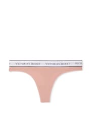 Victoria's Secret Misty Rose Pink Thong Knickers - Image 3 of 3