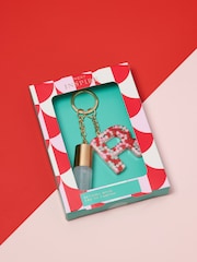 Inspire Monogram Initial Keyring and Perfume - Image 14 of 33