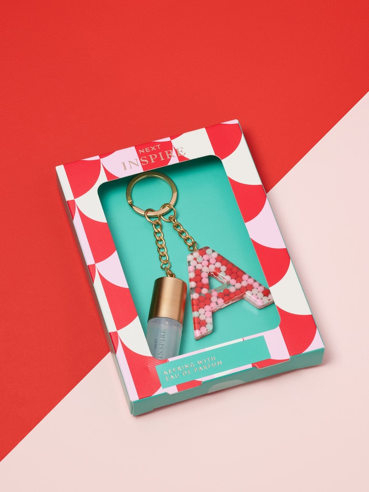 Inspire Monogram Initial Keyring and Perfume - Image 2 of 33