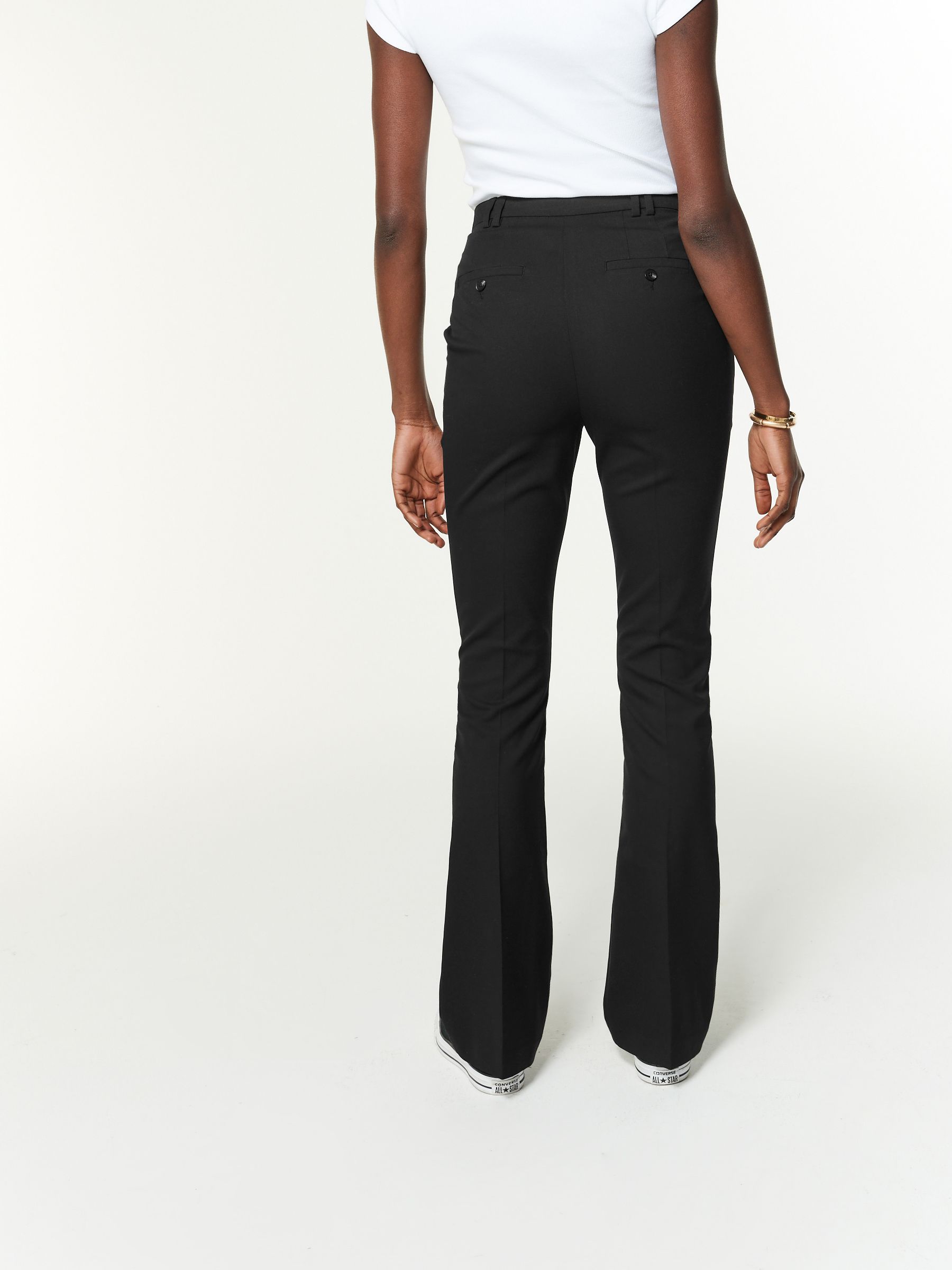 在庫処分セール テ Trousers Bootcut Tailored Black Buy from USA Next パンツ
