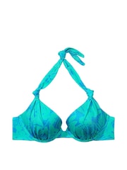 Victoria's Secret Blue Shells Halter Swim Bikini Top - Image 3 of 3