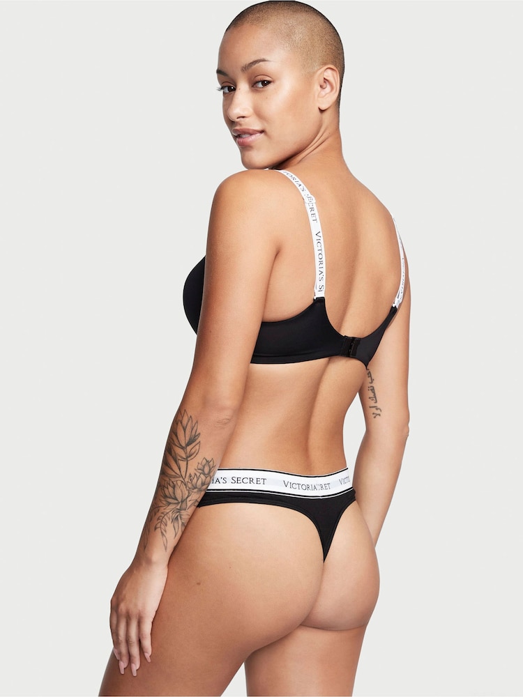 Victoria's Secret Black Thong Knickers - Image 2 of 3