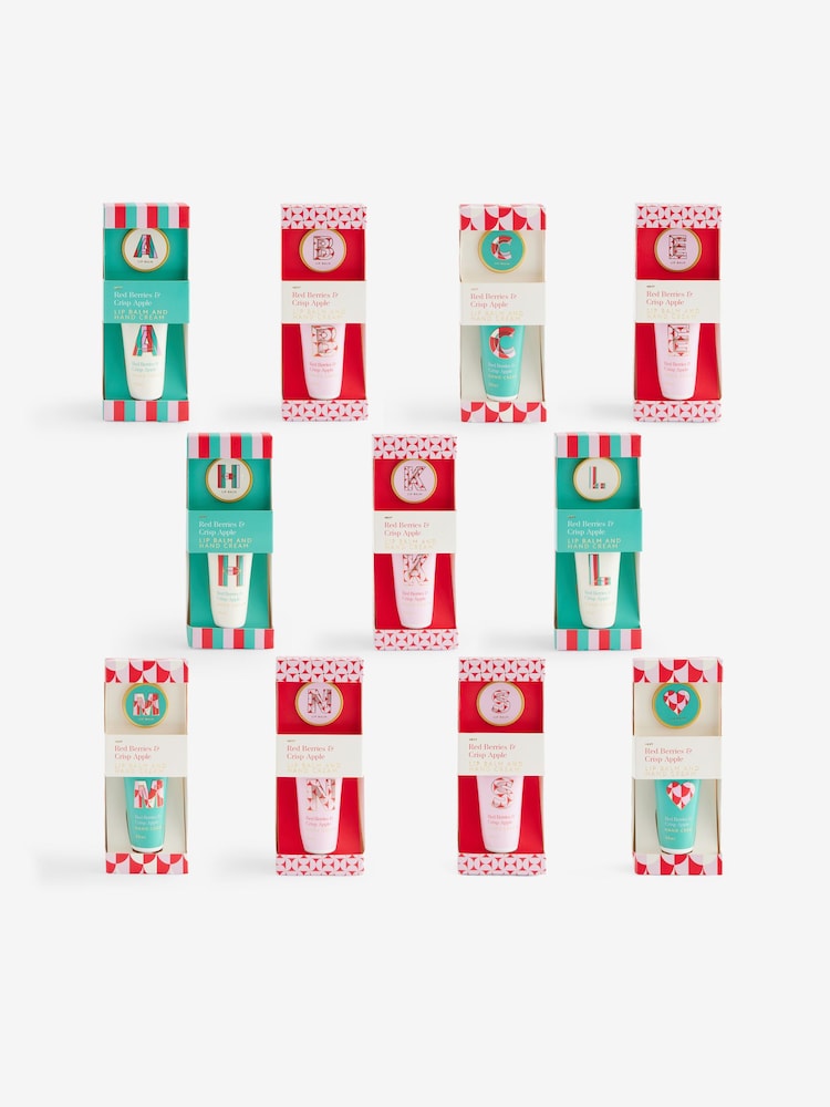 Bright & Beautiful Monogram Initial Lip Balm and Hand Cream Duo - Image 1 of 5
