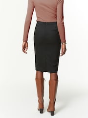 Black Tailored Pencil Skirt - Image 3 of 6