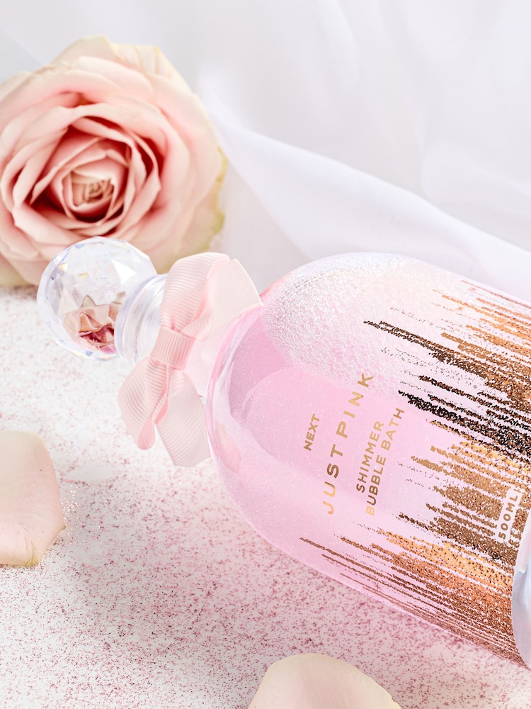 Just Pink Shake-Me Shimmer Bubble Bath 500ml - Image 3 of 3