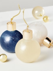Set of 3 Glimmer & Glow Shimmer Bubble Bath Baubles 100ml - Image 3 of 5