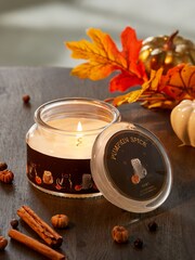 Black Pumpkin Spice Fragranced Jar Candle - Image 1 of 4