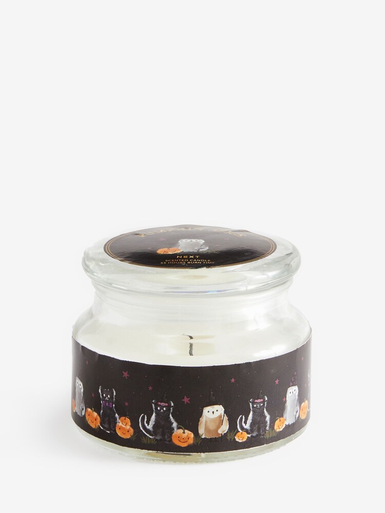 Black Pumpkin Spice Fragranced Jar Candle - Image 4 of 4