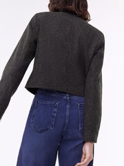 Baukjen Black Asher Recycled Wool Blend Jacket - Image 2 of 7