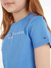 أزرق Sky - تيشيرت أساسي من Tommy Hilfiger - صورة 4 من 4