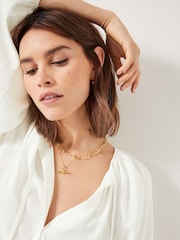 Hush White Zadie Tie Neck Top - Image 4 of 5