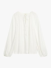 Hush White Zadie Tie Neck Top - Image 5 of 5