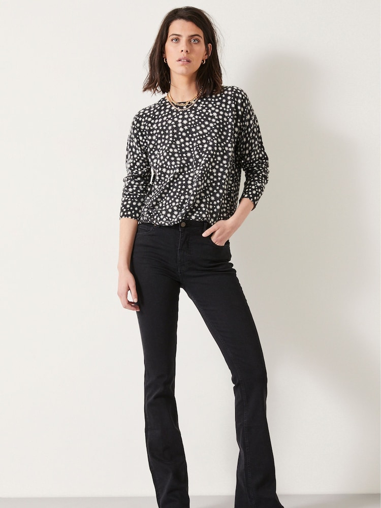 Hush Black Petite Lorna Bootcut Jeans - Image 1 of 1