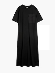 Hush Black Steph Midi T-shirt Dress - Image 5 of 5