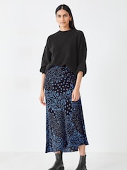 Hush Black Lily Midi Skirt - Image 1 of 5