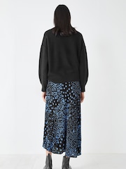 Hush Black Lily Midi Skirt - Image 2 of 5