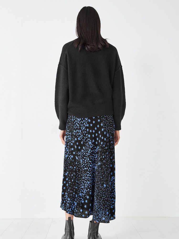 Hush Black Lily Midi Skirt - Image 2 of 5