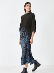 Hush Black Lily Midi Skirt - Image 4 of 5